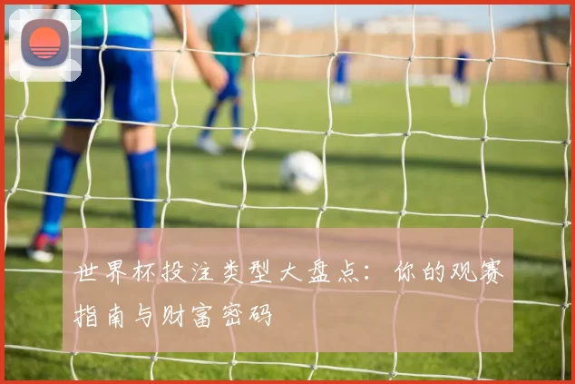 世界杯投注类型大盘点:你的观赛指南与财富密码