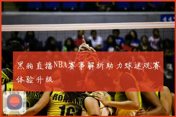 黑狗直播NBA赛事解析助力球迷观赛体验升级